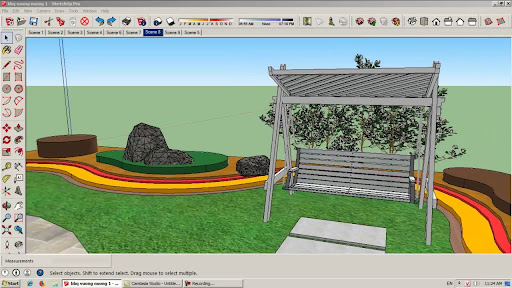 phần mềm thiết kế sân vườn